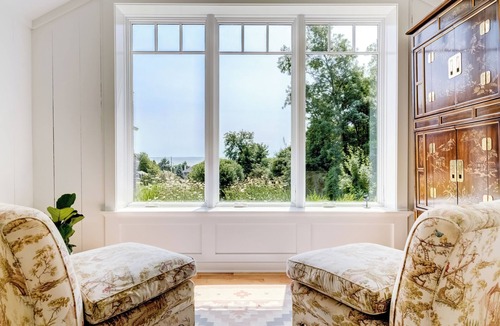 Guilford Cottage | Cedar Grove Cottage with elevated, stunning views of LI Sound