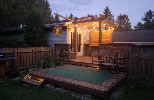 Two Rivers House | Charming 3-bedroom dog friendly home on 5 secluded acres in Two Rivers.