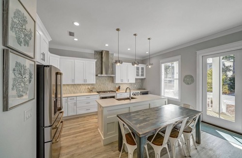 Lakeside at Blue Mountain Beach House | Coastal Luxury on 30A: 4br/4ba: golf cart, walk to beach, shopping, & dining!
