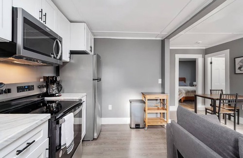 Concord Apartment | Concord, NH - Entire Place - Pet Friendly - Mins to Elliot - Queen Bed