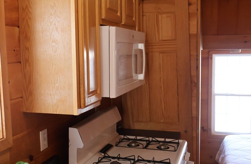 Preston House | Cozy Log Cabin with AC - within Strawberry Park Resort Campground