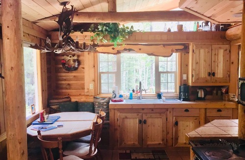 Buena Vista Cabin | Creek front Log Cabin, Mountain Views, ATV Trails, hiking, fishing