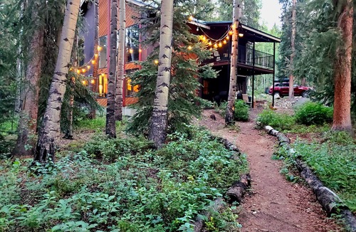 Twin Lakes Cabin | Creekside Cabin on Independence Pass between Twin Lakes and Aspen, Cozy + Nature