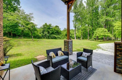 Lambsburg House | Creekside Retreat w/Mtn Views in Lambsburg!