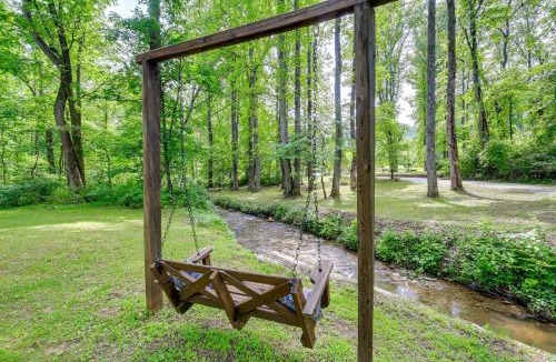 Lambsburg House | Creekside Retreat w/Mtn Views in Lambsburg!