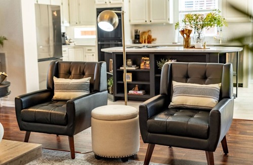 Allen House | Designer-Styled Modern Farmhouse w/Heated Pool