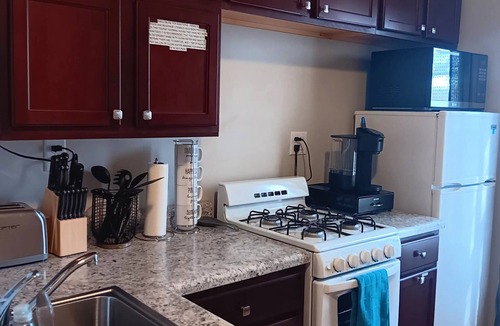 Merrimac Apartment | Devils Lake, hiking & Dells near peaceful retreat