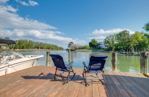 Edwardsville House | Dock Access! Family Retreat on the Little Wicomico