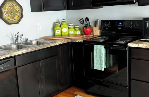 Historic Downtown La Crosse Apartment | Eclectic Unique Cozy 1-bedroom apartment with WiFi, AC in charming La Crosse