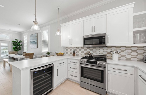 San Juan House | Fall Getaways Available! Gulf Views! Private Pool! Steps from the Beach! 7 Adult Bikes!