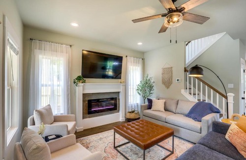 Asheville House | Getaway w/Fire Pit: 3 Mi to River Arts District!