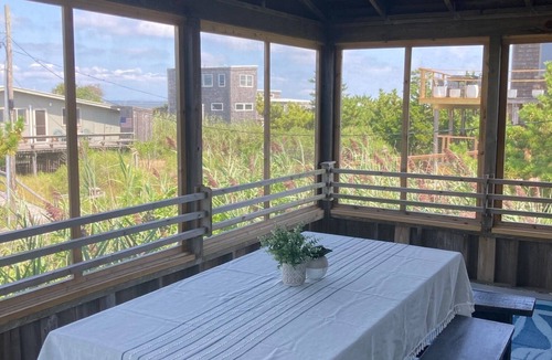 Bayberry Dunes House | Great Family rental with bay views from screen porch