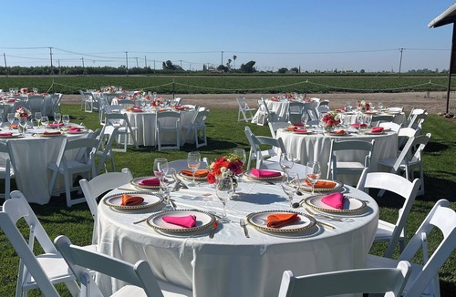 Stanislaus County House | Great for groups: Romantic farmhouse with beautiful lawns and parking.