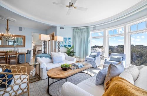 WaterSound Beach Apartment | GULF VIEWS from ALL Bedrooms! 308 Compass Point 1 in WaterSound - Short walk to the beach and pool condo