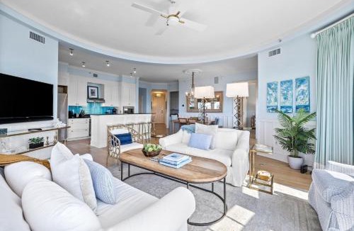 WaterSound Beach Apartment | GULF VIEWS from ALL Bedrooms! 308 Compass Point 1 in WaterSound - Short walk to the beach and pool condo