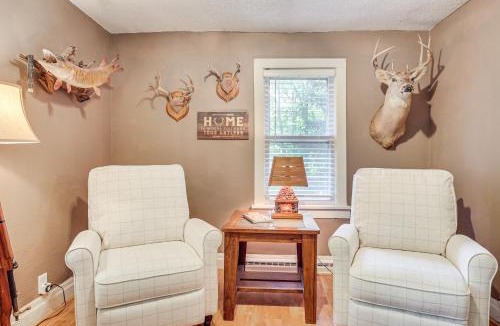 Wakefield House | Hillside Home on 4 Wooded Acres by Sunday Lake