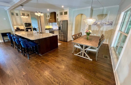 Thompson's Station House | Hilltop Estate with pool and sand volleyball court in charming Thompsons Station