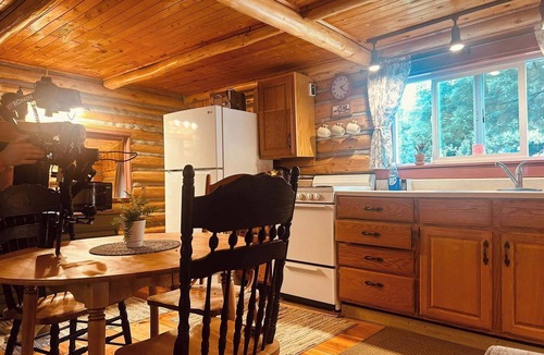 Raymond Cabin | Historic 1896 Cabin Retreat on 70-Acre Private Forest