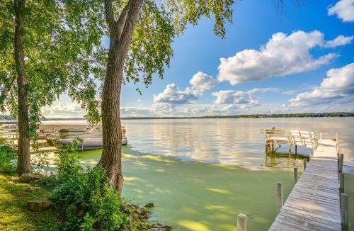 Ripon House | Historic Lakefront Home w/Dock on Green Lake!