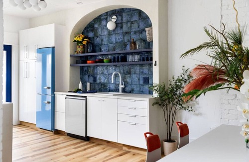 Lower Lawrenceville House | ★ HostWise Stays ★ Casa Santorini - Aegean Inspired, Instaworthy!