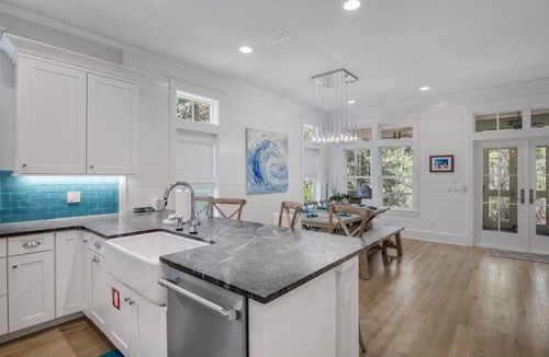 WaterSound West Beach House | In Beautiful Watersound West - Deeded Beach Access - Pool - 4 Bikes - 'Sea D'Light'