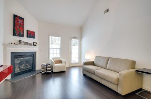 Deep River House | Inviting High Point Townhome with Patio + Privacy!