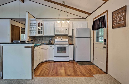 Milford House | Lakefront Milford Home w/Pvt Dock & Hot Tub!