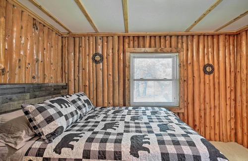 Tomahawk Cabin | Lakefront Tomahawk Cabin w/Boat Dock & Deck