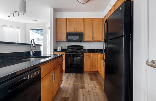 Frederick Apartment | Landing | Chic 2BD, Gym, Pool