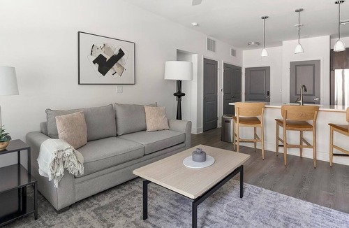 Crestline Heights Apartment | Landing | Stunning 2BD, Clubhouse, Gym