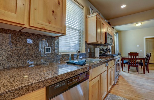 Southwest Bend House | Lovely Outdoor Living with Fireplace, BBQ/Smoker, Mountain Views