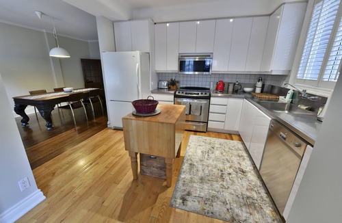 Sunnyside Apartment | Main Floor Apt Steps to High Park, Lake Ontario, dining, shopping;: Private deck