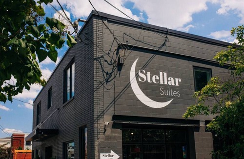 East Market District Apartment | Market #11 · Stellar Suites | Garden Studio in NuLu | Bikes