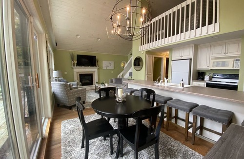 Townsend House | Modern Home on Quiet Lake, Townsend WI