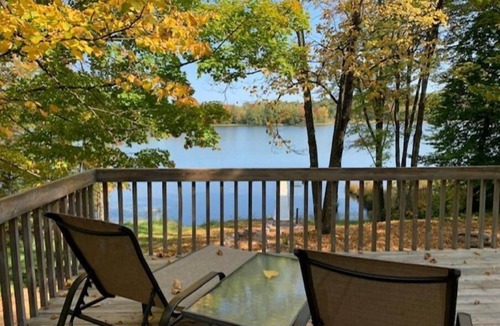 Townsend House | Modern Home on Quiet Lake, Townsend WI