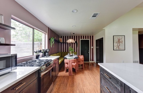 East Congress House | Modern South Austin Retreat w/Game Room + Greenbelt Access