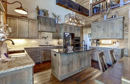 Morganton Cabin | Mountain View Cabin with Hot Tub Retreat