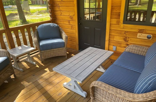 French Creek Cabin | Mourning Dove, a luxurious Lancaster cabin in French, NY.