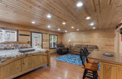 Bryant House | Mr Hills Mercantile Cabin with a hot tub