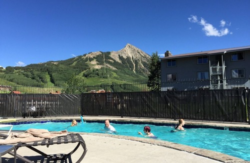 Mount Crested Butte Condo | Mt. Crested Butte first-floor condo - Pool & Hot Tub - Walk or bus to ski base