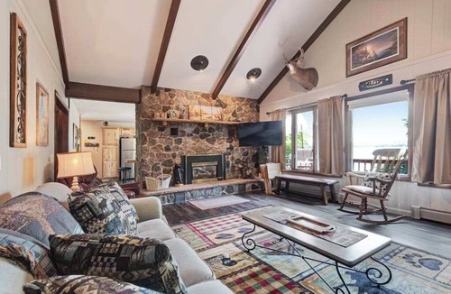 Presque Isle House | Newly remodeled lake home w/panoramic views & private swimming area