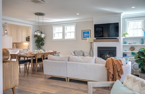 Seabrook House | Ocean-View Home- Chefs Kitchen, Private Hot Tub, Dog Friendly, Double Patio