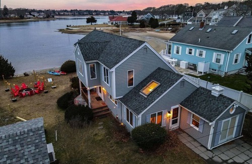 Buzzards Bay House | Oceanfront | Firepit | Gameroom | Pets | King Bed