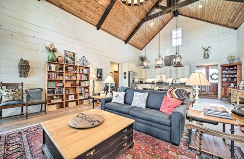 Cullowhee House | On 22 Acres! Mtn-View Cullowhee Craftsman Retreat