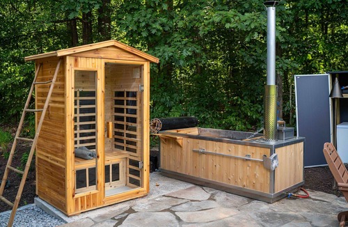 Bumpass Cabin | One of kind wellness/glamping experience right outside of Richmond with everything you need and more to truly relax.