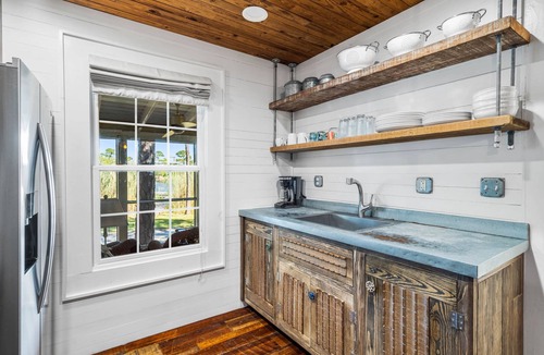 Grayton Beach House | Papa's Hideaway- secluded cottage in Grayton on the lake