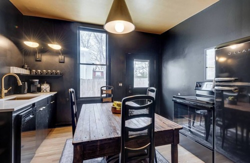 Nashville House | Paris Unit B , This home provides a private escape with a unique charm. Enjoy the convenience of a private entrance and free parking at the front of the property, steps away from your entryway.