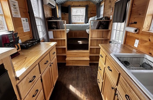 Mouth of Wilson House | Pondside TinyHome near Grayson Highlands FEES INCL
