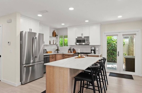 Horton Shores House | Private Heated Pool - 3BR Home, Steps to Beach + Fire Pit + Near Flagler