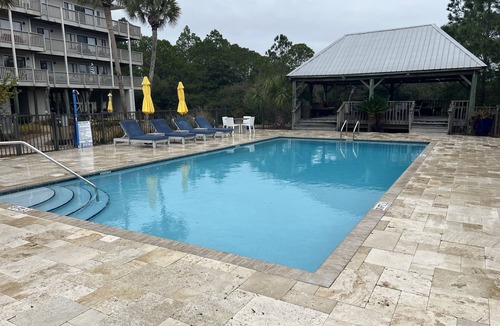 WaterSound West Beach Condo | Quiet newly renovated in 2024 Studio. 3 min walk to beach with 3 free bikes.